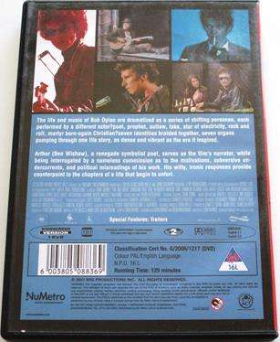 I'm Not There Bob Dylan DVD [BBOX 6]