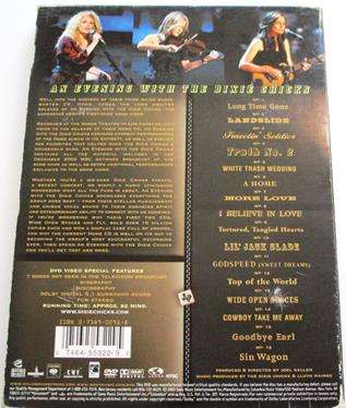 DIXIE CHICKS An Evening with The Dixie Chicks DVD