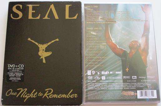 SEAL A Night to Remember DVD+CD