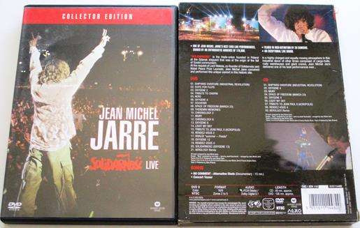 JEAN MICHEL JARRE Solidarnosc Live DVD + CD