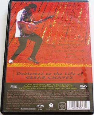 SANTANA Sacred Fire Live in Mexico DVD