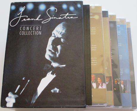 FRANK SINATRA Concert Collection 7DVDs 14 hours BOX SET
