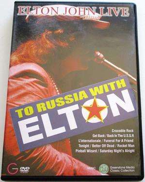 ELTON JOHN To Russia with Elton DVD