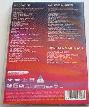 ELTON JOHN 60 Live at Madison Square Garden 2xDVD