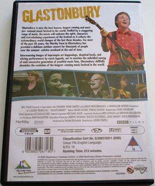 GLASTONBURY 2xDVD