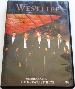 WESTLIFE Unbreakable The Greatest Hits DVD