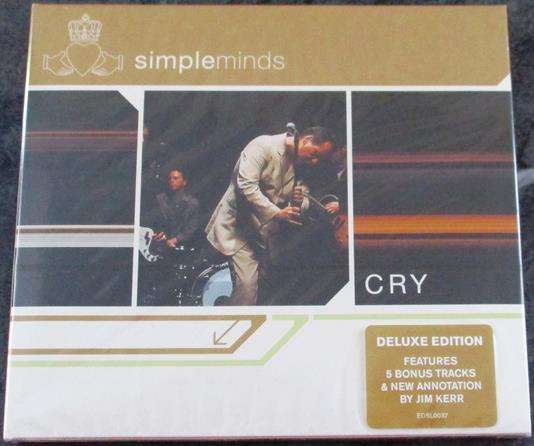 SIMPLE MINDS Cry Deluxe Edition Digipak CD
