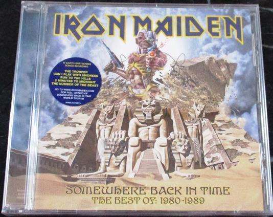 IRON MAIDEN Somewhere Back In Time  The Best Of: 1980-1989 CD