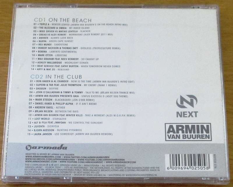 ARMIN VAN BUUREN A STATE OF TRANCE 2011 2xCD [Gx31]