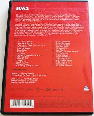 ELVIS The King of Rock n Roll DVD