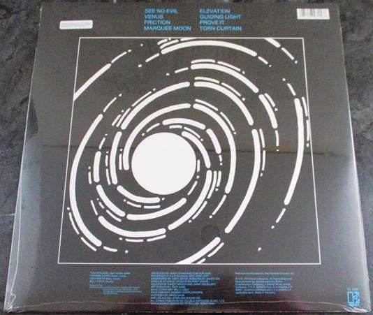 TELEVISION Marquee Moon LP Vinyl Record