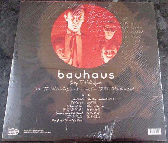 BAUHAUS Going To Hell Again (Live At The Old Waldorf, 1982, FM Broadcast) VINYL Record