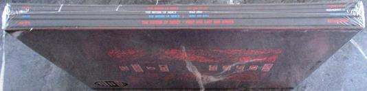 THE SISTERS OF MERCY First & Last & Always RED + BLACK MARBLED 4xLP BOX SET