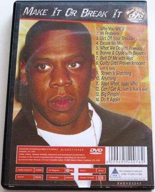 JAY-Z Video Hits DVD