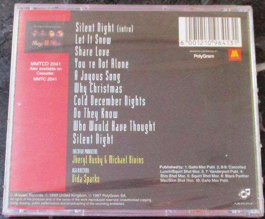 BOYZ II MEN Christmas Interpretations CD