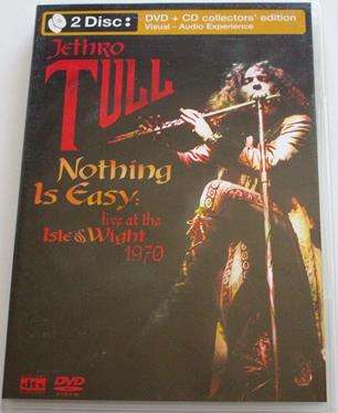 JETHRO TULL Nothing is Easy Live at the Isle of Wight 1970 CD+DVD