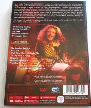 JETHRO TULL Nothing is Easy Live at the Isle of Wight 1970 CD+DVD