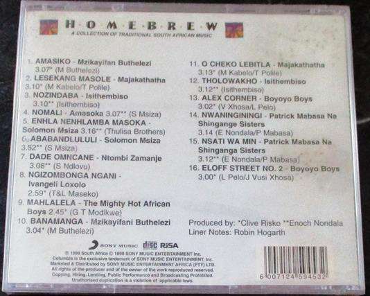 HOME BREW Volume 4 CD
