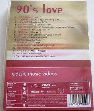 90's LOVE DVD