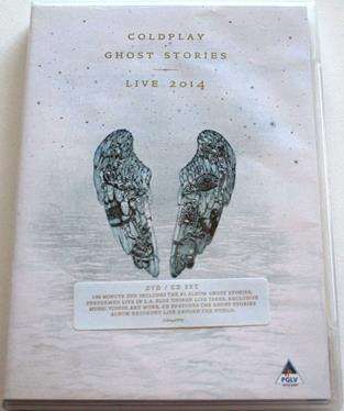 COLDPLAY Ghost Stories Lice 2014 CD+DVD