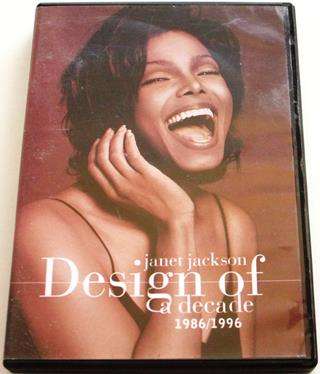JANET JACKSON Design of a Decade 1986-1996 DVD