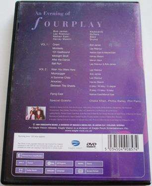 FOURPLAY An Evening with Fourplay Volume I + II DVD