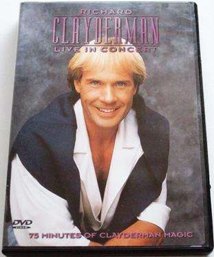 RICHARD CLAYDERMAN Live in Concert DVD