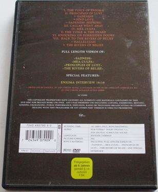 ENIGMA The Complete Album DVD