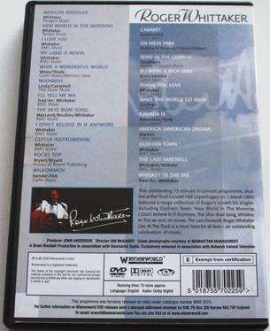 ROGER WHATTAKER Live DVD