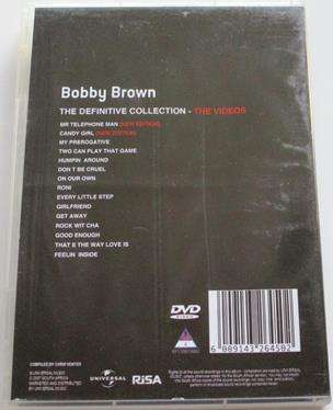 BOBBY BROWN The Definitive Collection The Videos DVD