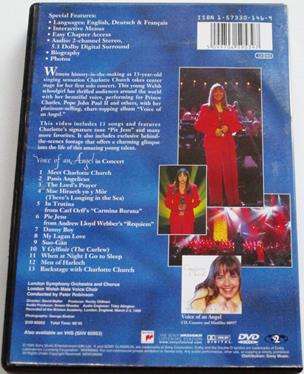 CHARLOTTE CHURCH Voice of a Angel DVD