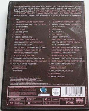 DUSTY SPRINGFIELD Live at the Royal Albert Hall CD+DVD