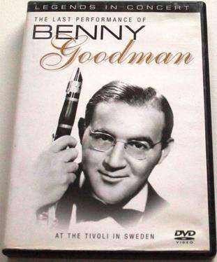 BENNY GOODMAN The Last Performance DVD