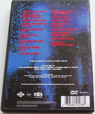 BACKSTREET BOYS Homecoming: Live in Orlando DVD