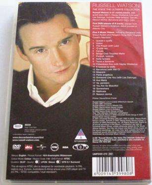 RUSSELL WATSON The Voice the Ultimate Collection DVD
