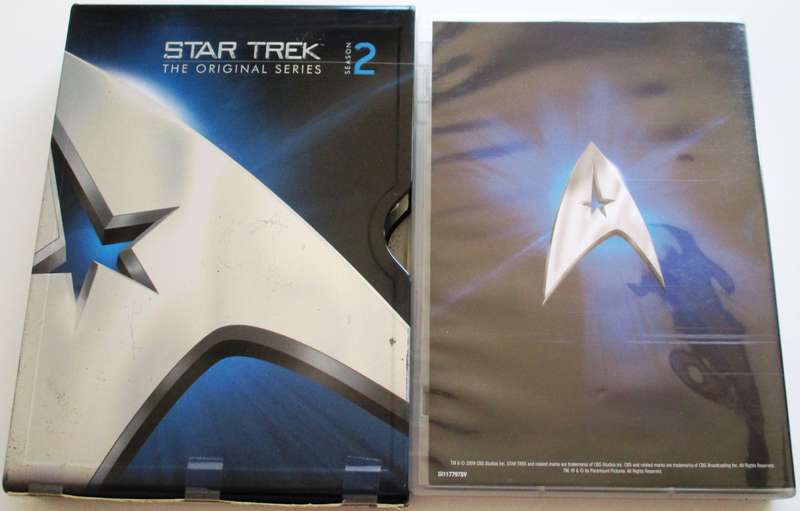 STAR TREK The Original Series Season 2 Steelbox 8xDVD [Box Set shelf]