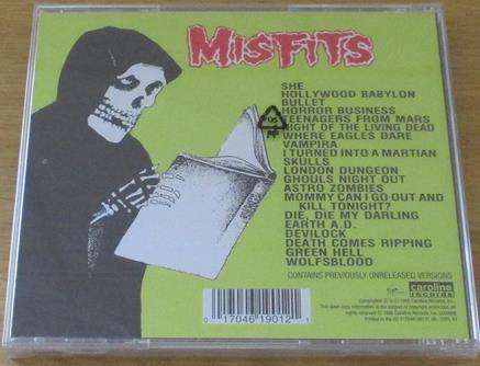 MISFITS Collection IMPORT CD