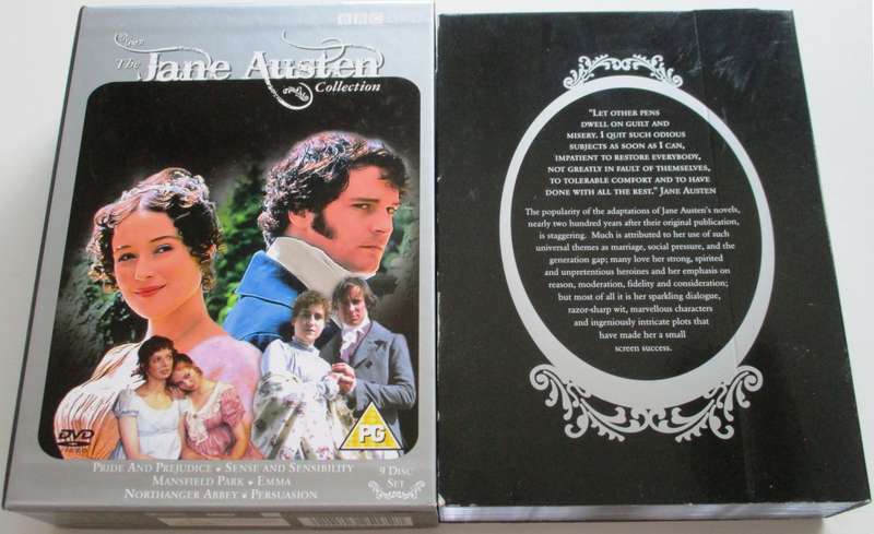 The JANE AUSTEN Collection 9xDVD Box set [Box Set shelf]