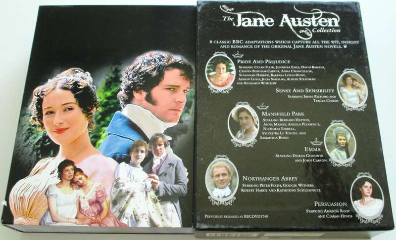 The JANE AUSTEN Collection 9xDVD Box set [Box Set shelf]