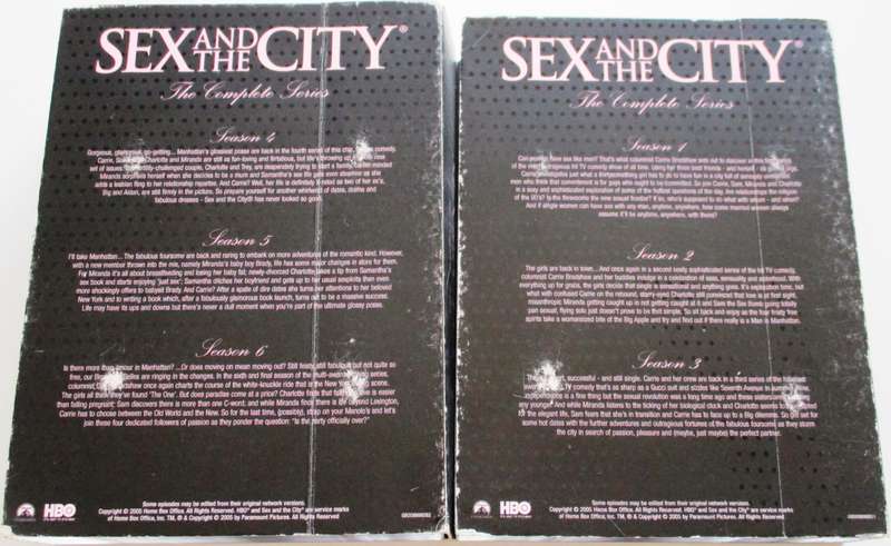 SEX AND THE CITY The Complete Series 1-6 DVD Box set [Box Set shelf]