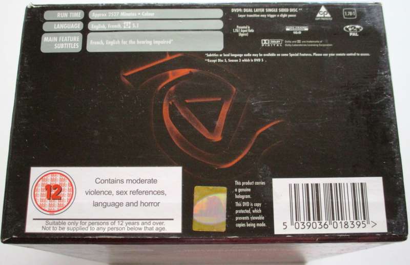 ROSWELL The Complete DVD Collection Season 1-3 DVD Box Set [Box Set shelf]