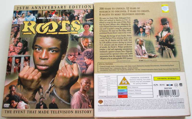 ROOTS 25th Anniversary Edition DVD Box set [Box Set shelf]