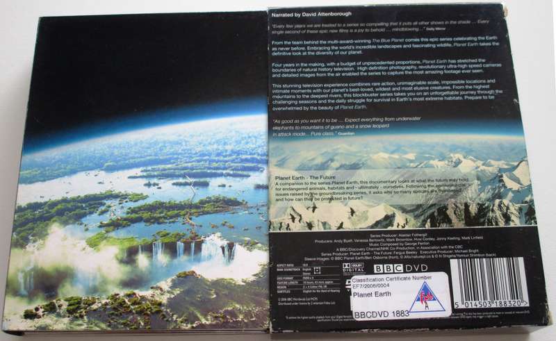 PLANET EARTH The Complete BBC Series DVD Box Set [Box Set shelf]