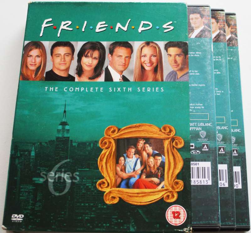 FRIENDS The Complete Sixth Series DVD [Box Set shelf]