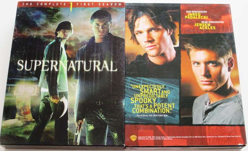 SIPERNATURAL The Complete First Season [Box Set shelf]