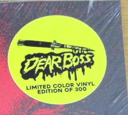 THE SISTERS OF MERCY Shes Got Red Eyes Ltd Edition RED LP VINYL Record [Bauhaus]