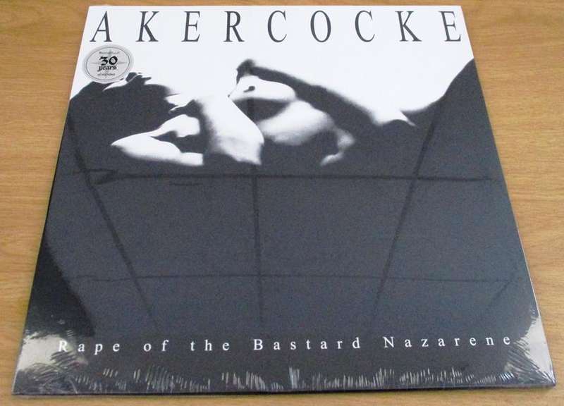 AKERCOCKE R@pe Of The Bastard Nazarene LP VINYL Record