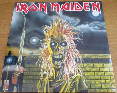 IRON MAIDEN Iron Maiden LP VINYL Record