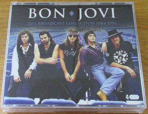 BON JOVI The Broadcast Collection 1984 - 1996 4xCD