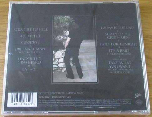 OZZY OSBOURNE Ordinary Man CD